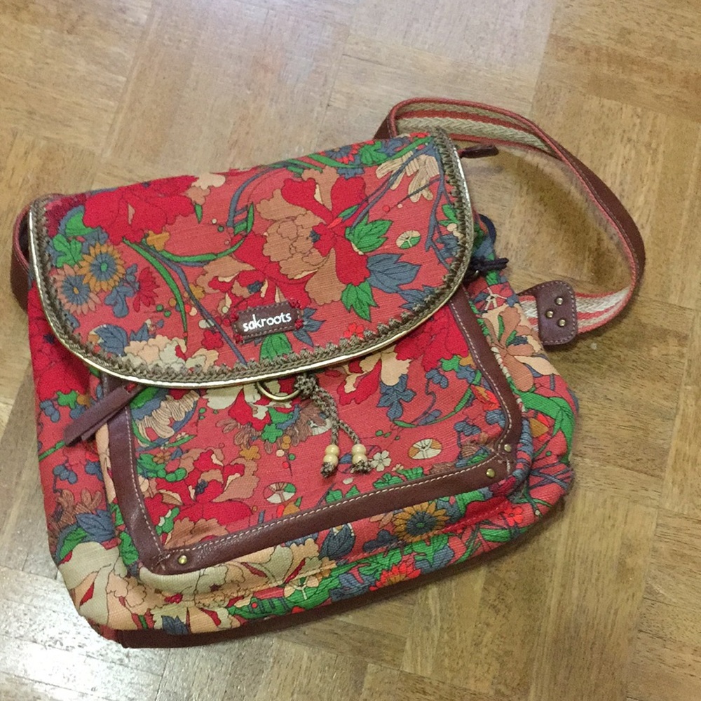 Sakroots floral print satchel